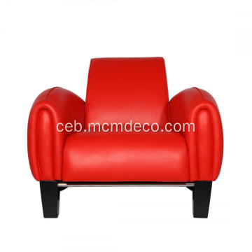 Pula nga Franz Romero Bugatti Leather Lounge Chair